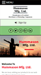 Mobile Screenshot of hummason.com